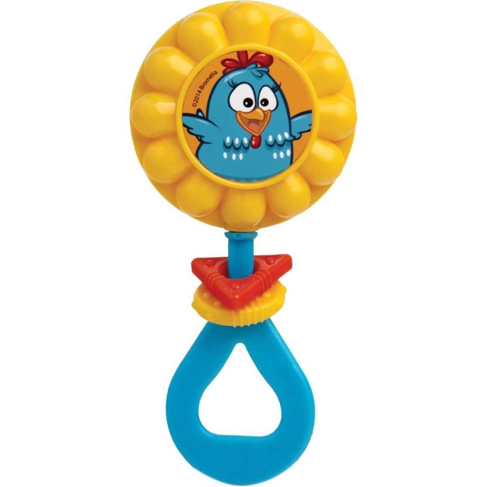 Brinquedo Para Bebê Galinha Pintadinha Chocalho