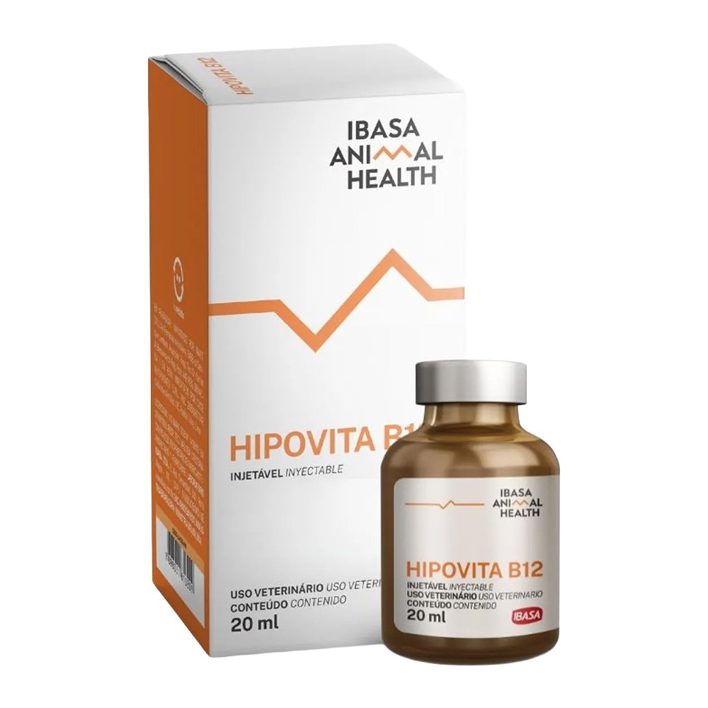 Vitamina Injetável Ibasa Hipovita B12 20ml