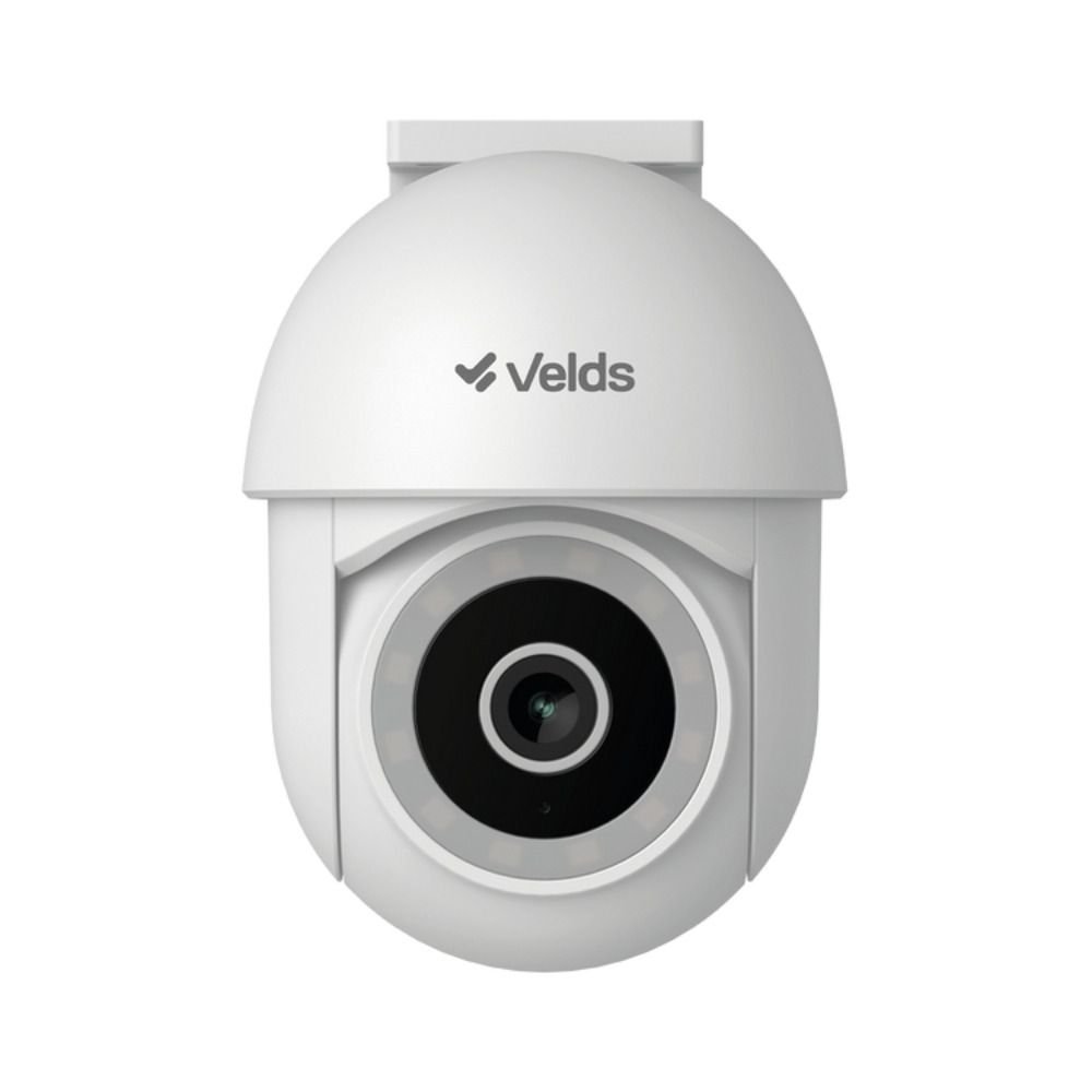 Câmera De Segurança Externa Inteligente Velds 360º Ceptzw-3M Wi-Fi, Pan, Tilt, Zoom
