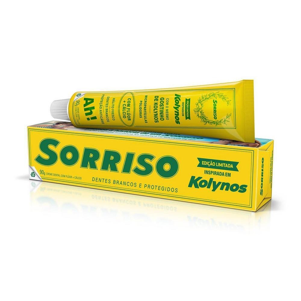 Creme Dental Colgate Sorriso Kolynos Edição Limitada 90g
