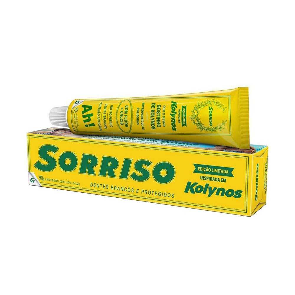 Creme Dental Colgate Sorriso Kolynos Edição Limitada 90g