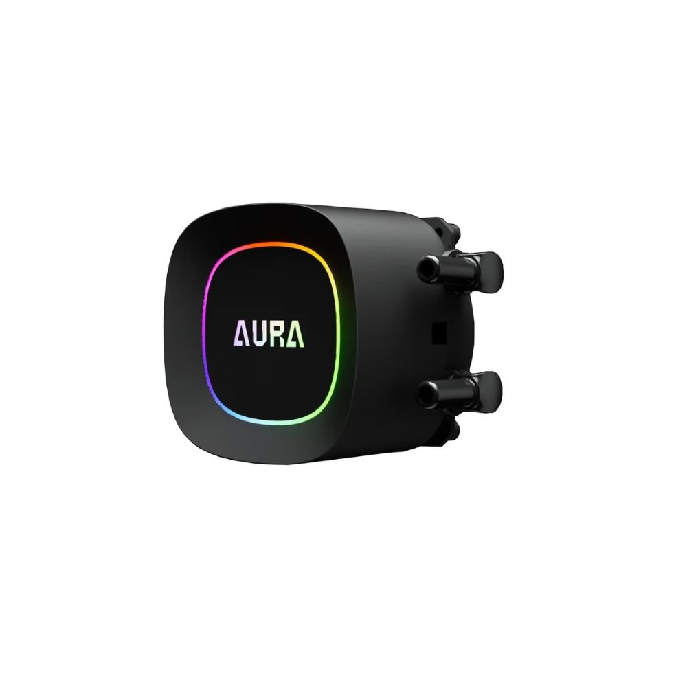 Water Cooler 360Mm Gamdias Aura Gl 360 Lite, Argb, Black - Aura Gl360 Lite