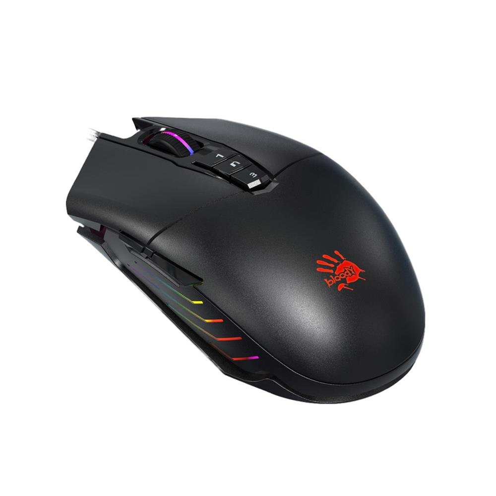Mouse Gamer Bloody P91 Pro 16000 Dpi Rgb Usb 8 Botoes Preto
