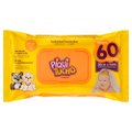 Toalhas Umedecidas Piquitucho Premium - Pacote com 60 Toalhas