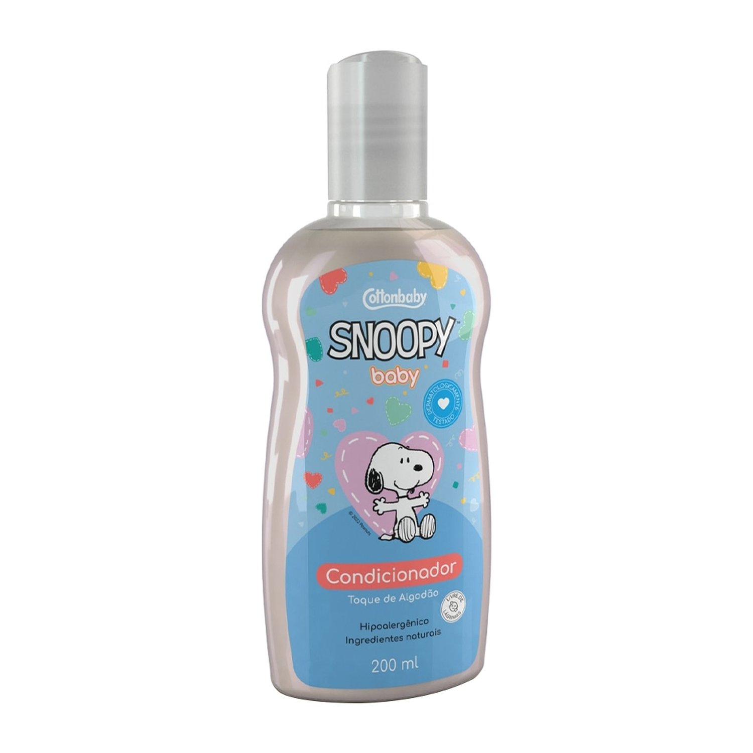 Condicionador Cotton Baby Snoopy Baby Toque De Algodão 200ml