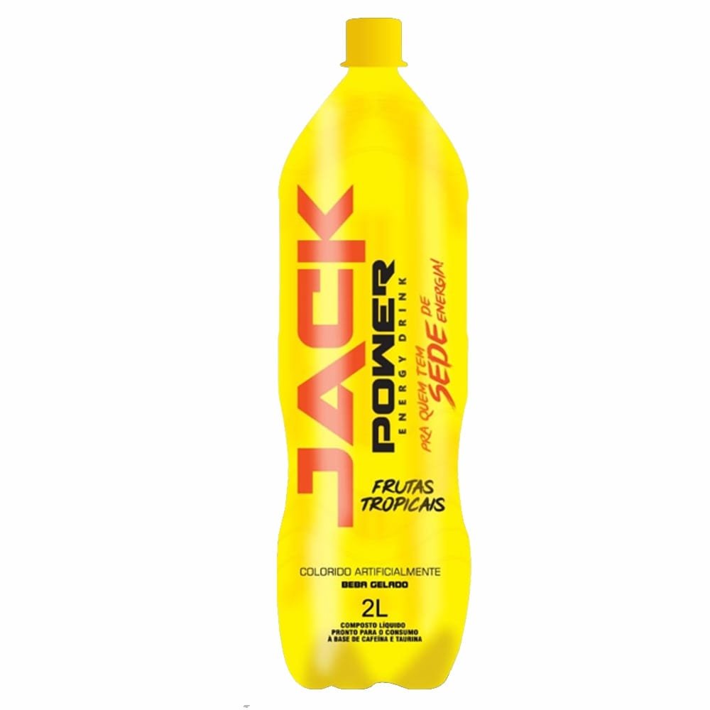 Energetico Jack Power Frutas Tropicais 2 Litros - Embalagem 6X2 Lt