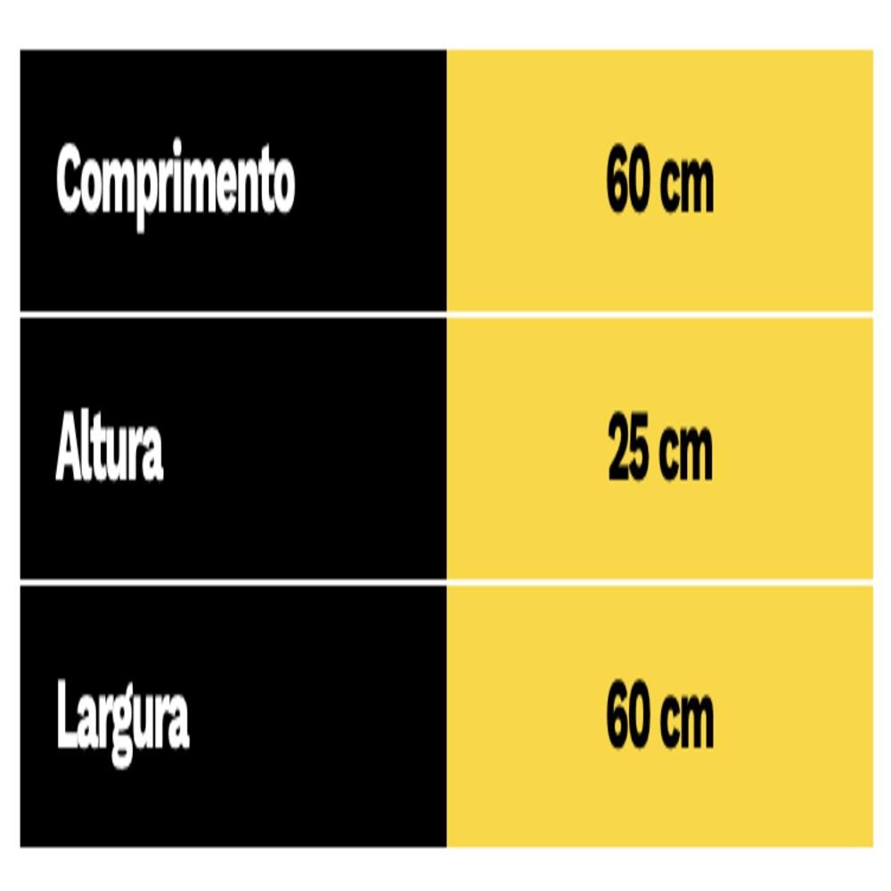 Tanque Em Mármore Sintético Aj Rorato Simples Standart N1 60Cmx60cm Pedra Clara