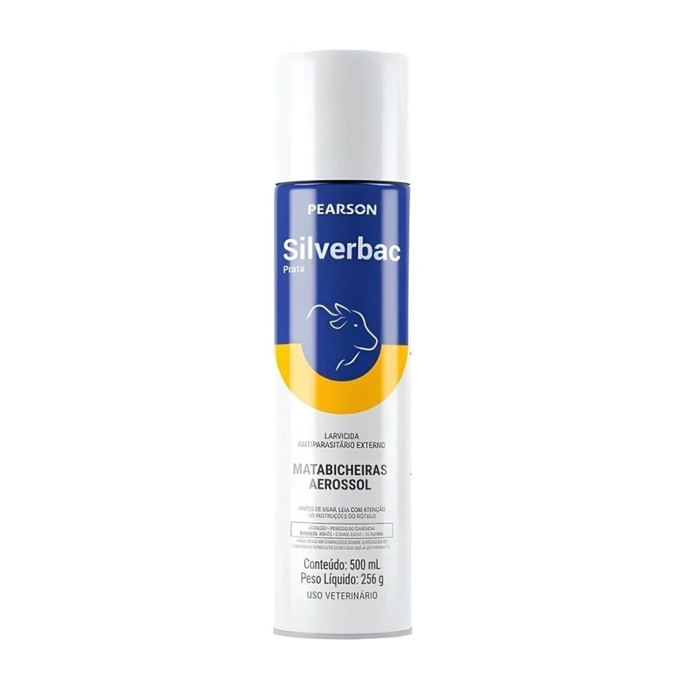 Mata Bicheira Pearson Silverbac Prata 500ml