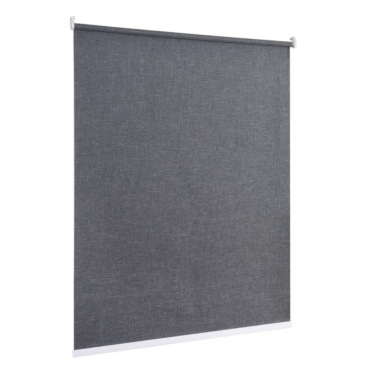 Bloom Persiana Blackout Linho Cinza Escuro 140X160