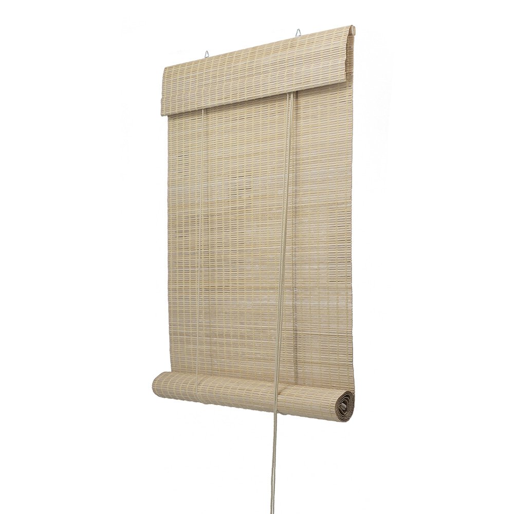 Colecao Bauhaus Persiana Rolo Bambu 140X160 Cor Fresno