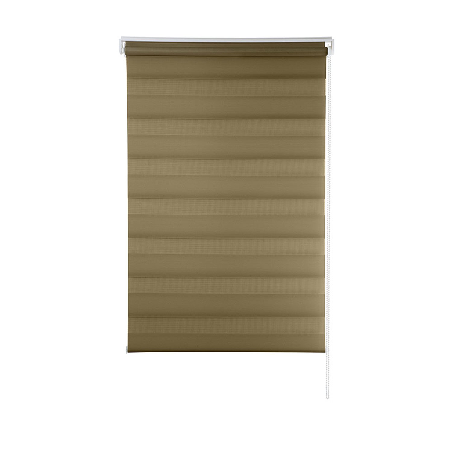 Zebra Persiana Rolo Dupla 160X160 Caramelo