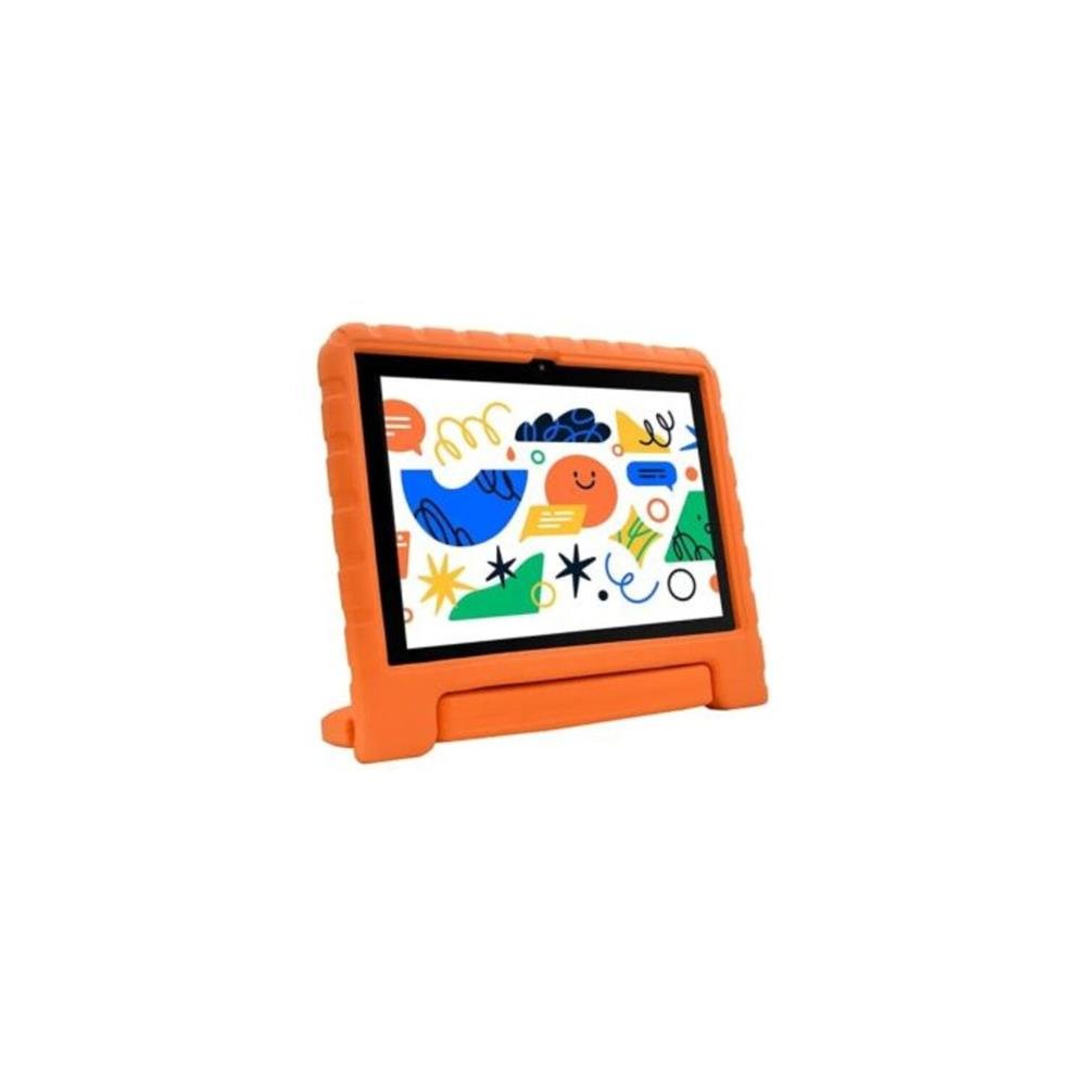 Tablet Multi Kid Pad (6Gb/ 128Gb/ Wi-Fi/ Usb/ Cam Frontal E Traseira/ Tela 10) Laranja - Nb425