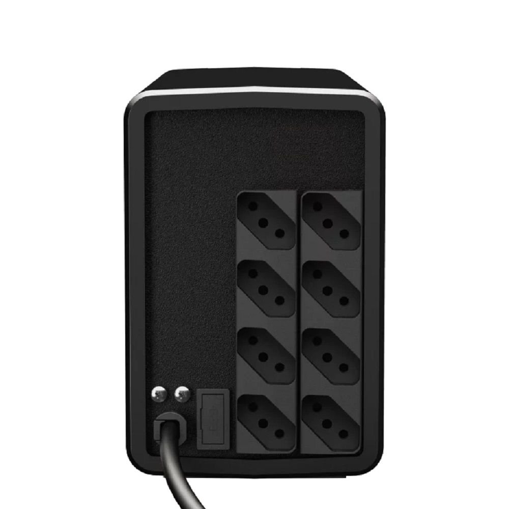 Nobreak Nhs Compact Plus 4 S 1000Va Entrada Bivolt S.120V Ou Configurável 220V Baterias 2X7ah 8 Tomadas