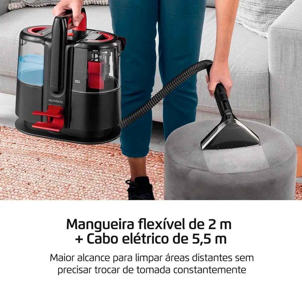 Extratora E Higienizadora Portátil Deep Cleaner I Mondial 1650W - Exp-01-R