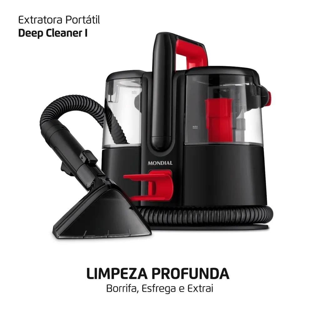 Extratora E Higienizadora Portátil Deep Cleaner I Mondial 1650W - Exp-01-R