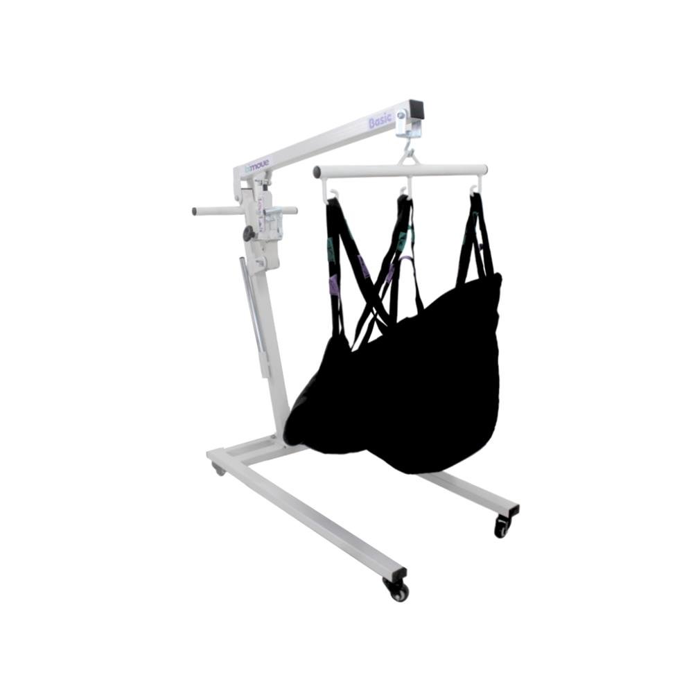 Guincho Para Elevação Manual De Acamados Até 180 Kg D5000 Dellamed