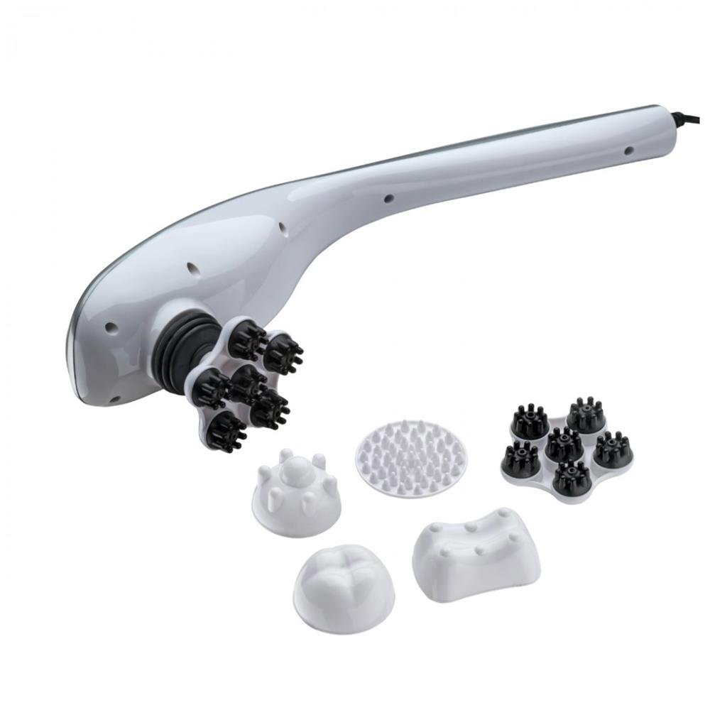 Massageador Eletrico Portatil Profisional Corporal Hammer 5 Discos Dellamed 110V
