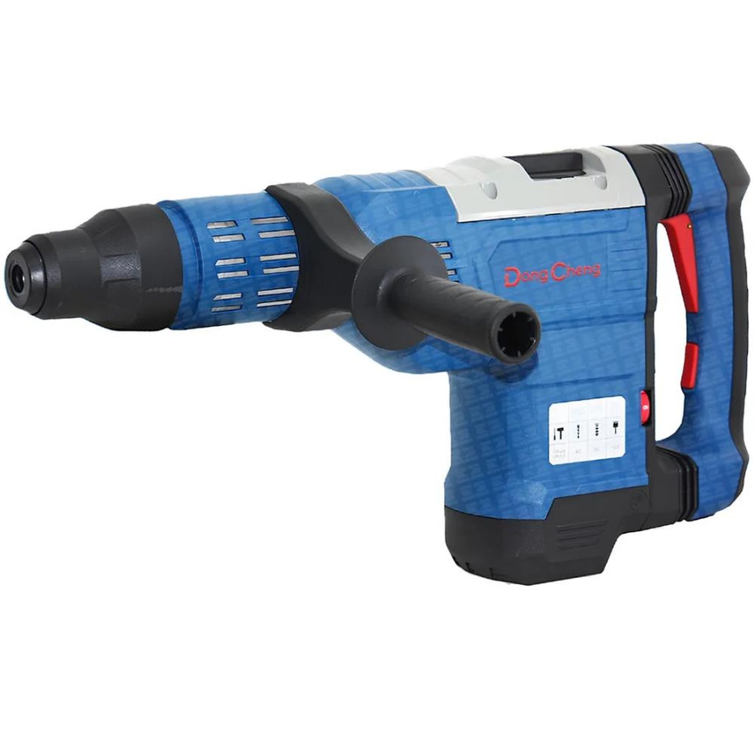 Martelete Rotativo Profissional DZC45 Sds Max DongCheng 1500w 3 Modos 8,2 kg Cor Azul