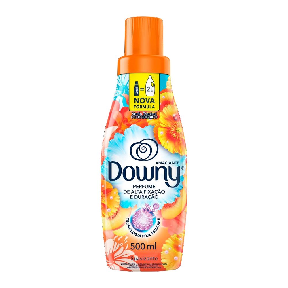 Amaciante Downy Concentrado Verão Tropical 500ml