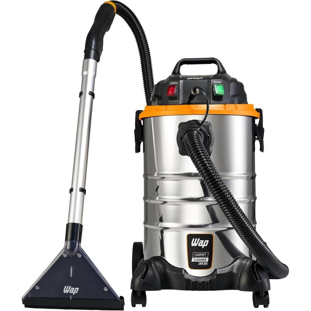 Wap Extratora Carpet Cleaner Pro 30 Limpeza Profunda, 30 Litros, 3 Modos De Funcionamento, Função Sopro, 1600W 127V