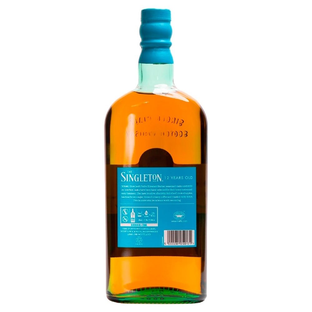 Whisky 12 Anos Single Malt The Singleton 750ml