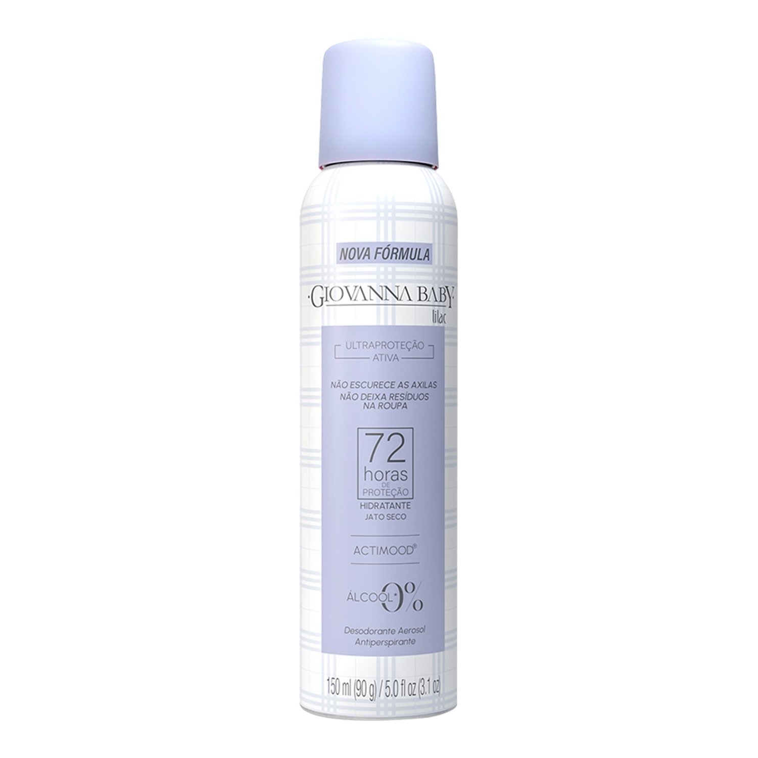 Desodorante Giovanna Baby Aerossol Lilac 72h 150ml