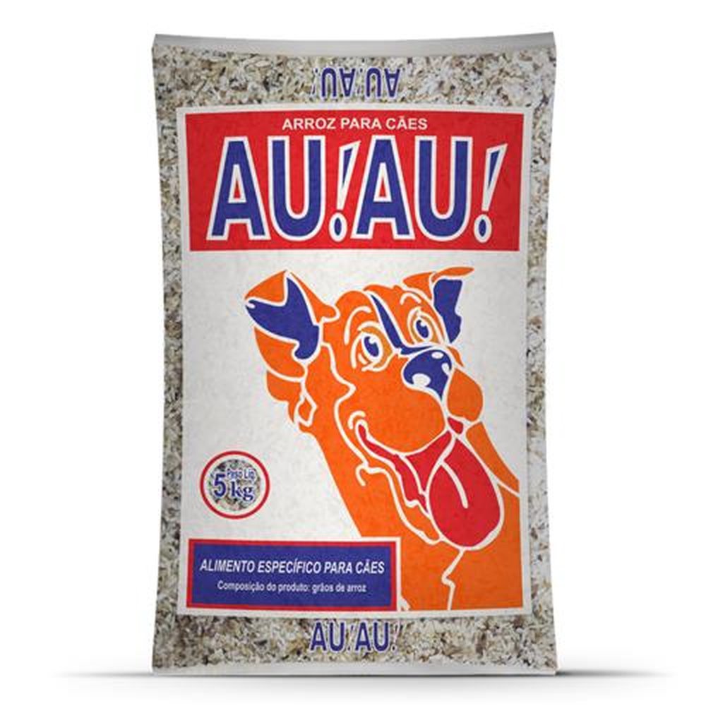 Arroz Para Cachorro Parboilizado Auau 5Kg