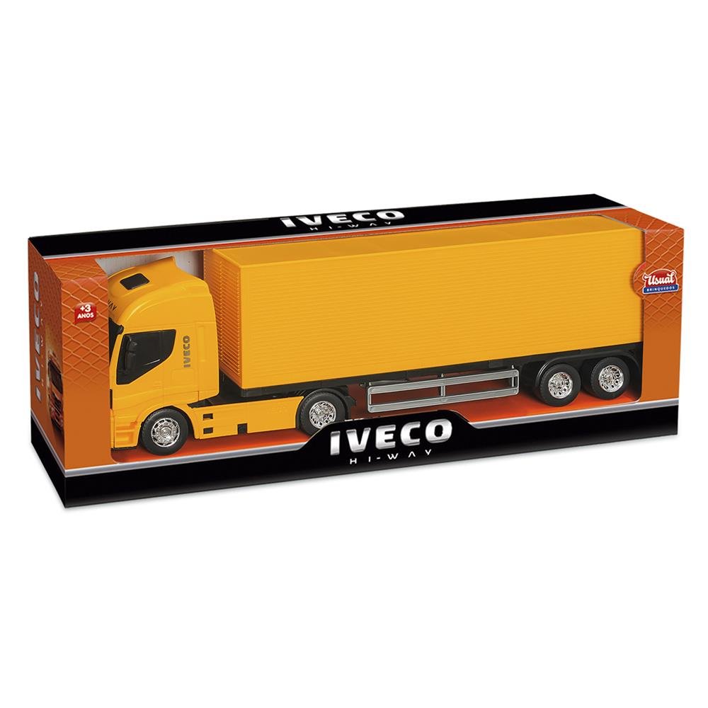 Iveco Hi-Way Bau (Caminhao) - Usual Brinquedos