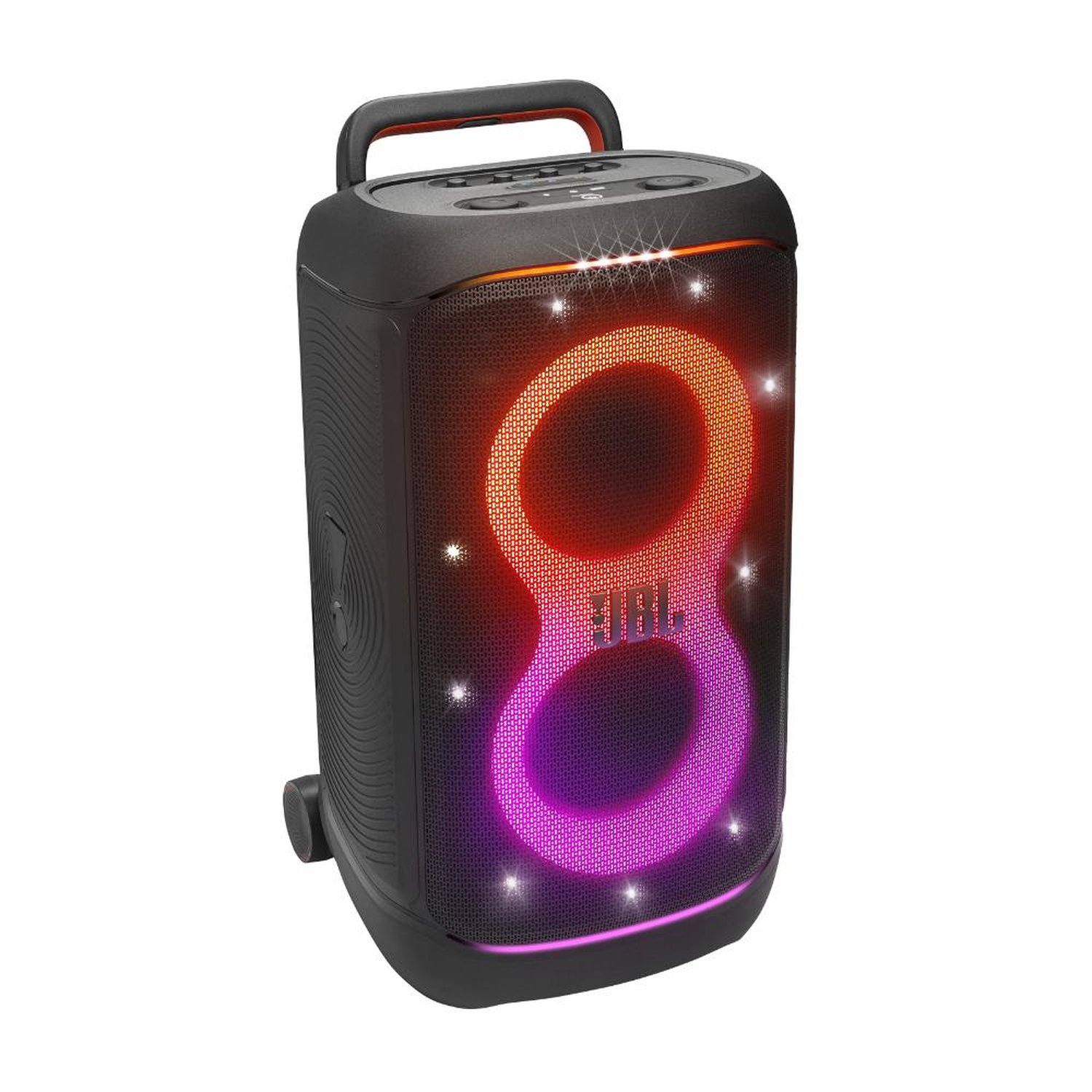 Caixa De Som Jbl Partybox 520 400W Bluetooth Bateria 15H Luzes Rgb - Cx De Som Partybox 520 Jbl 400W
