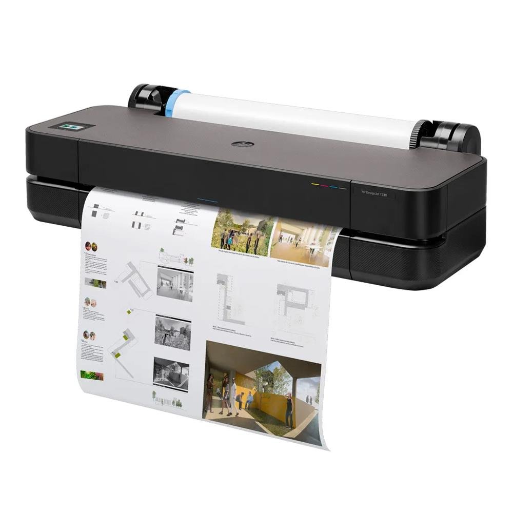 Impressora Plotter Hp Designjet T230 24" Eco - 5Hb07d#Ac4