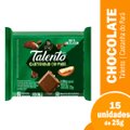 Chocolate Talento Castanha do Pará 25g Embalagem com 15 Unidades