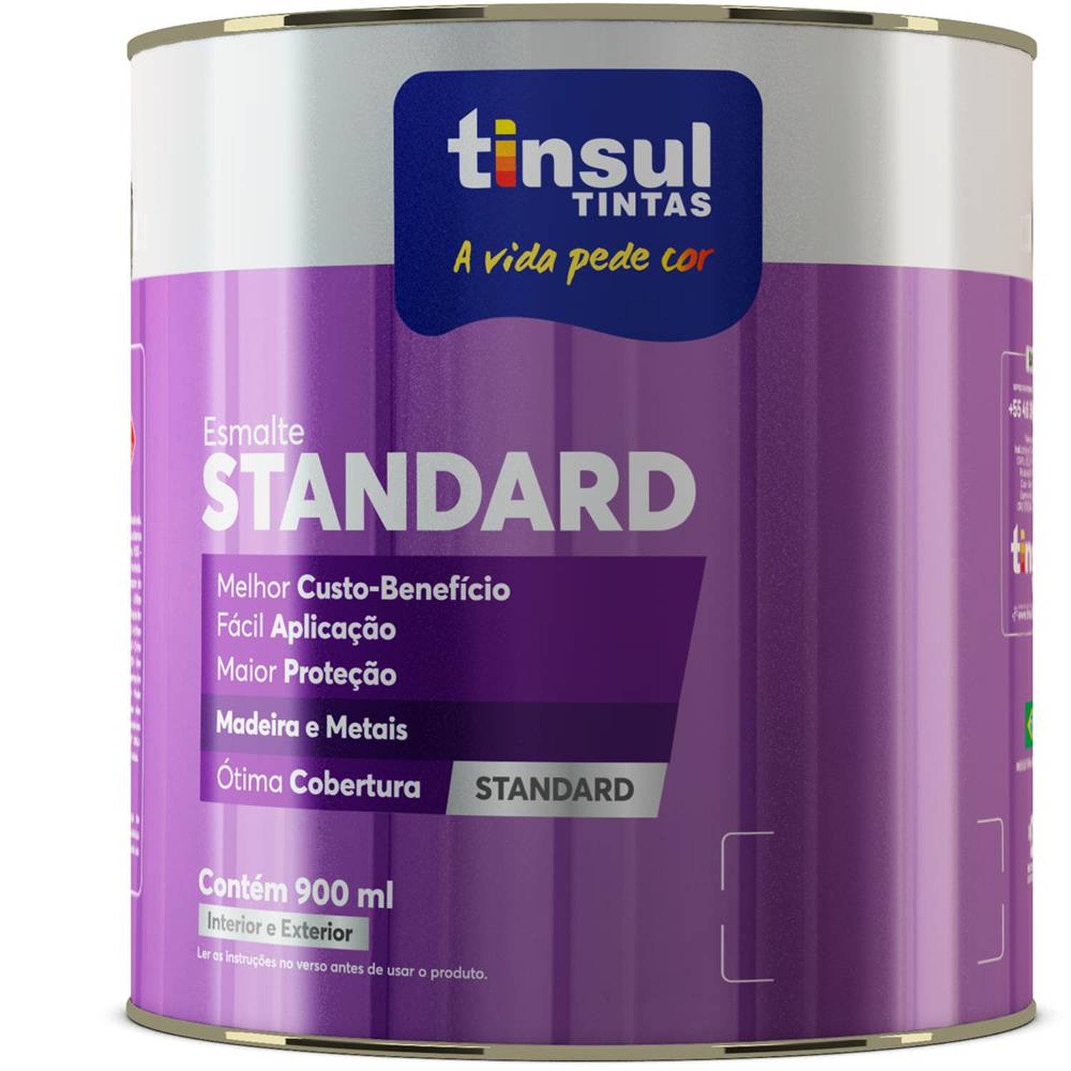 Esmalte Sintético Standard Colorado Brilhante 900 Ml