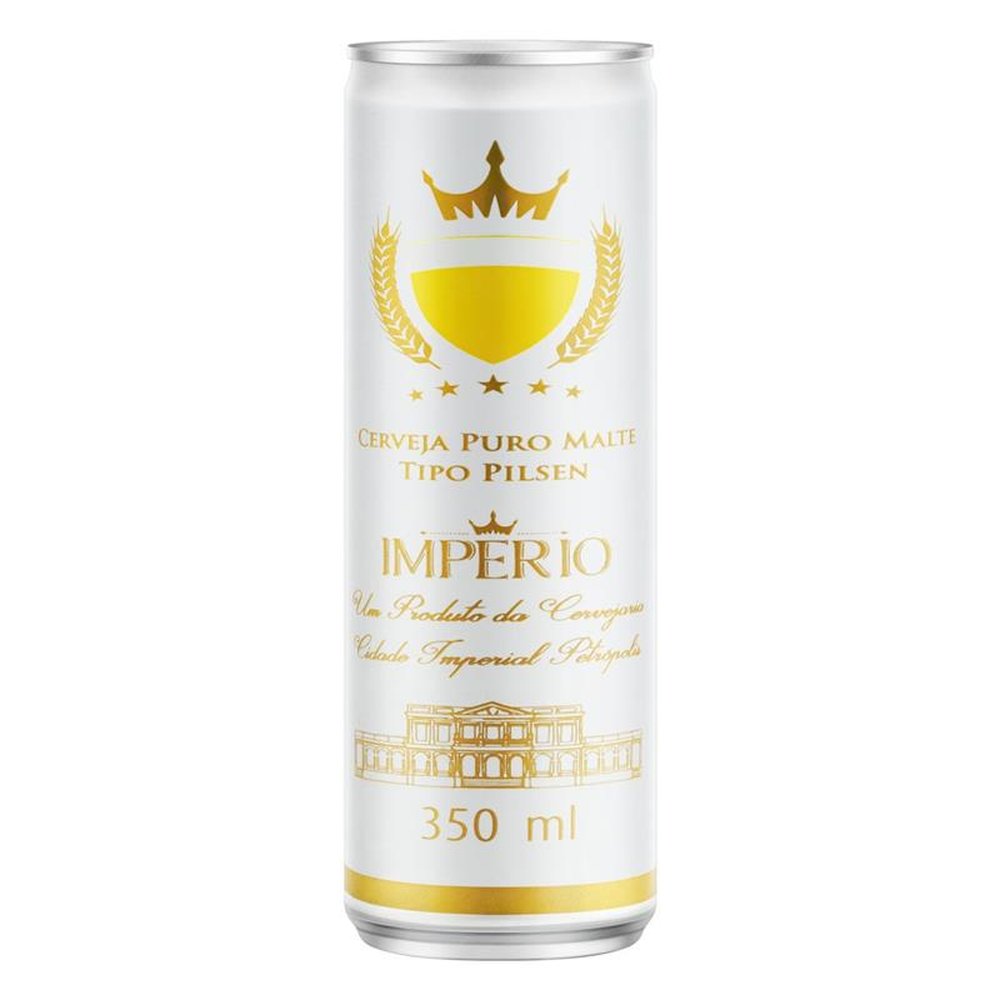 Cerveja Imperio Pilsen Lata 350ml