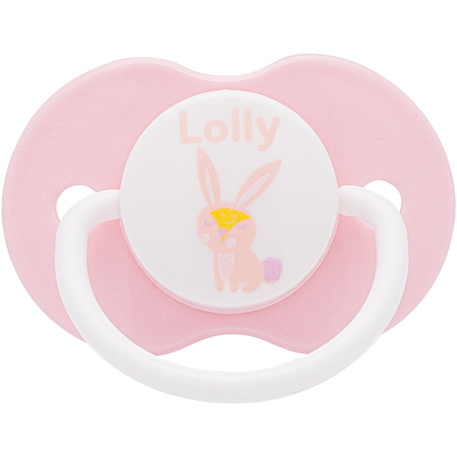 Chupeta Lolly Bona Silicone Bico Redondo Tamanho 2 Feminino de 6 meses mais