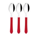 Colher de Mesa Tramontina Malibu, Inox - Embalagem c/ 3 Unidades