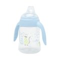 Copo Antivazamento Lolly Com Alca Zoo Azul 250ml