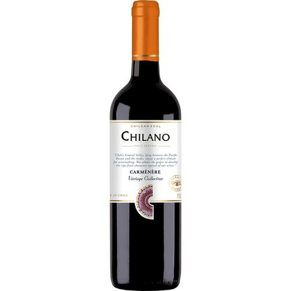 Vinho Chileno Chilano Carmenere Tinto 750ml