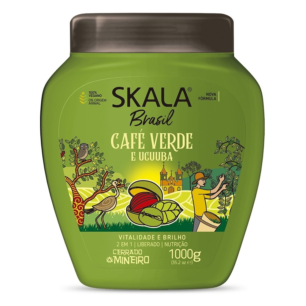 Creme de Tratamento Skala Café Verde e Ucuuba 1 Kg