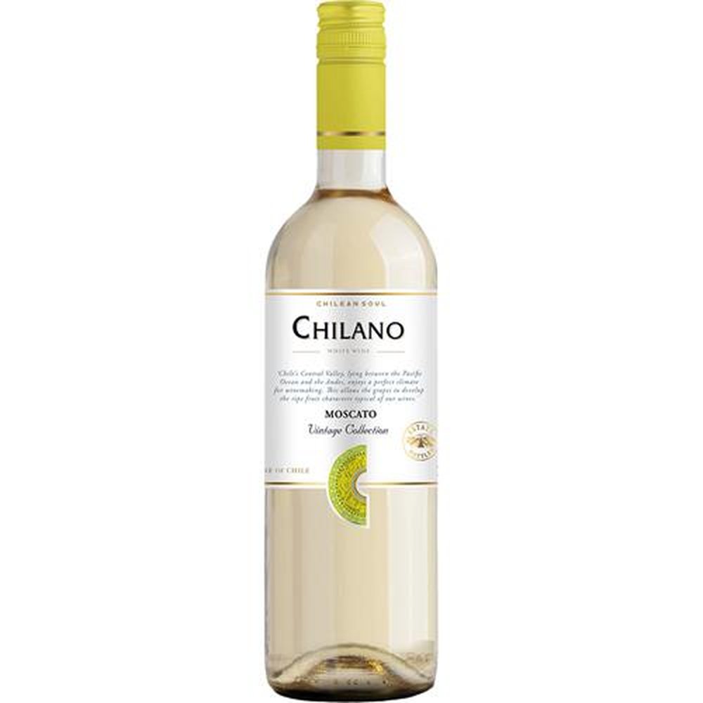 Vinho Chileno Chilano Moscato Branco 750ml