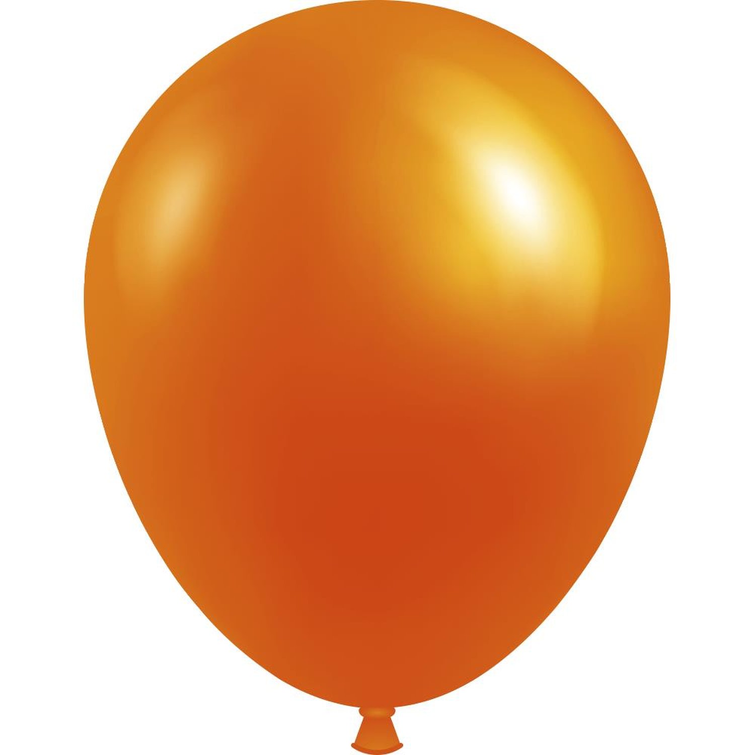 Balao Liso Neon 9 Laranja