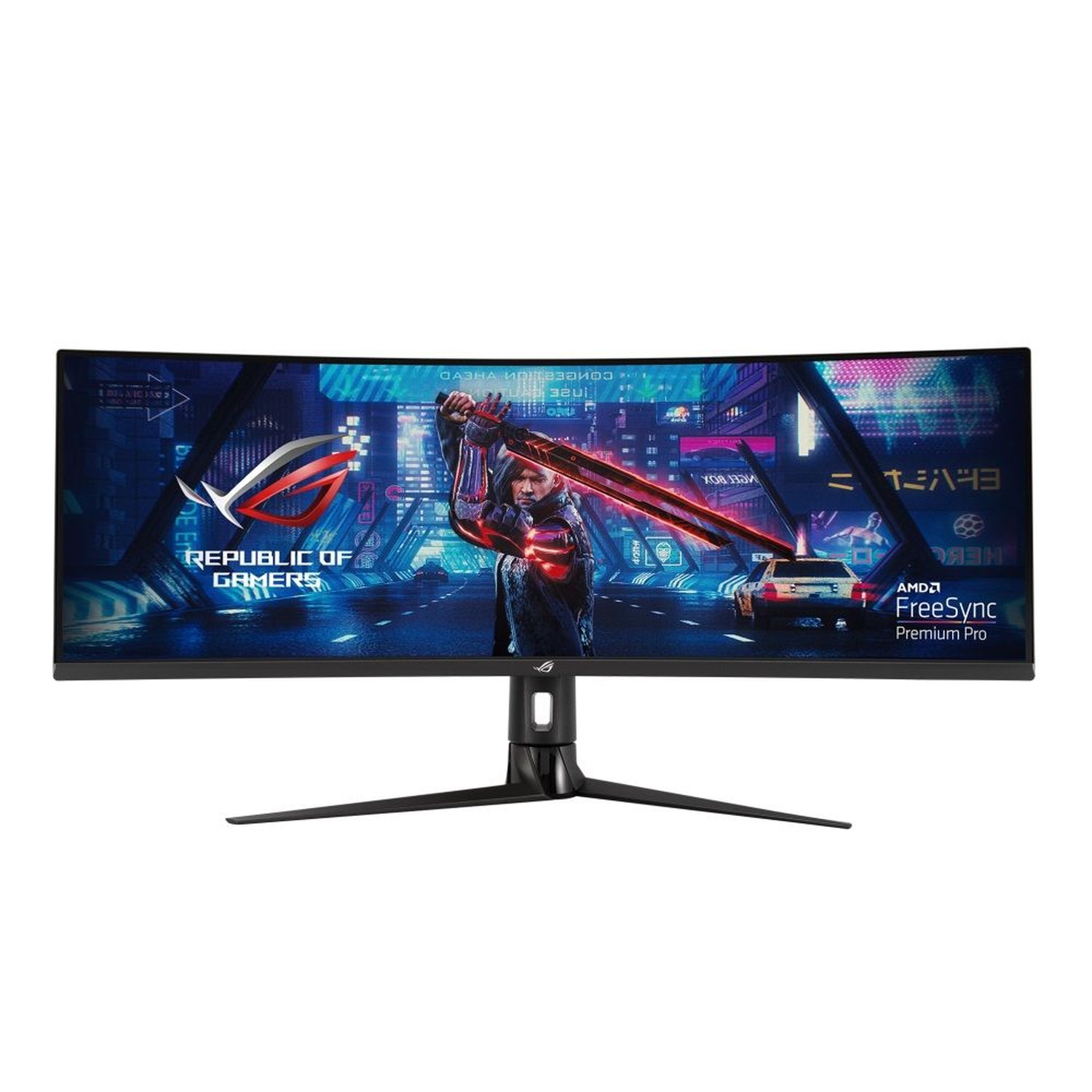 Monitor Gamer Asus Rog Strix 49¿ Curvo Ultrawide 144Hz Hdmi Displayport - Xg49vq