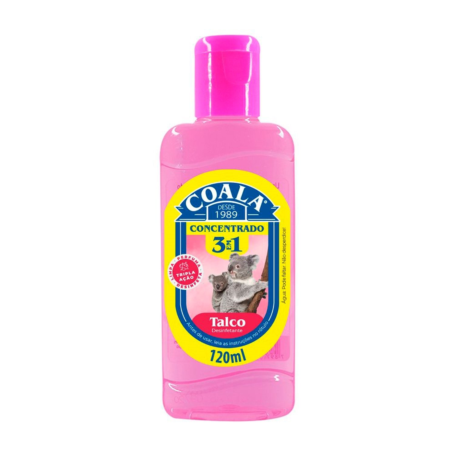 Limpador Perfumado Coala Concentrado Talco 120ml