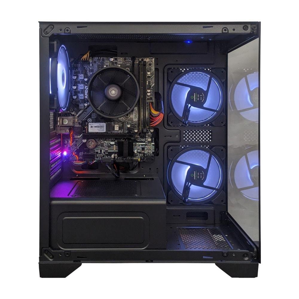 Computador Gamer Ntc Vulcano Amd - Aq 1014 Ar Dual Channel (Rz5-4500/16Gb(2X8gb)/Ssd512nvme/500W/A520m/Rtx3050-6Gb)