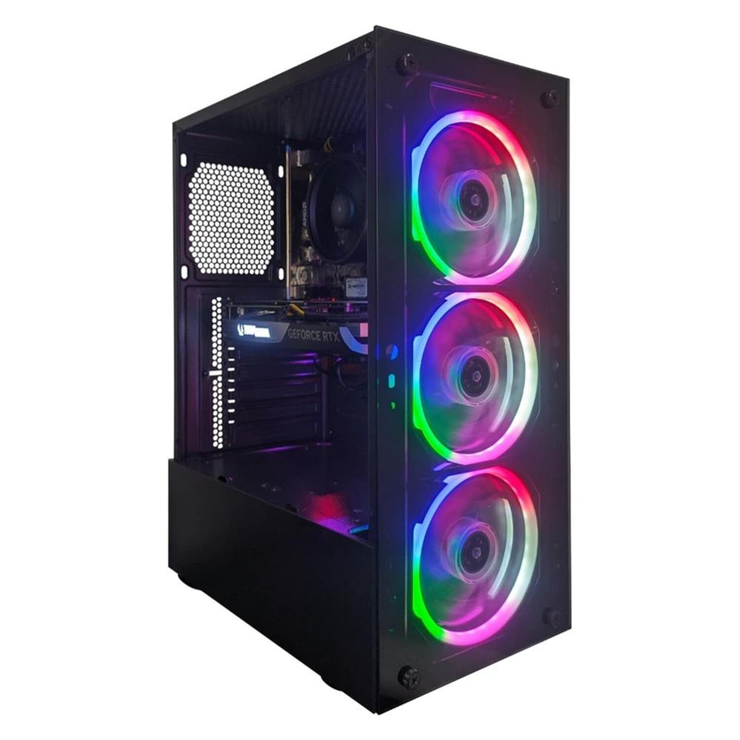Computador Gamer Ntc Vulcano Amd - 2067 Tc Dual Channel (Rz5-4500/16Gb(2X8gb)/Ssd512nvme/500W/B550/