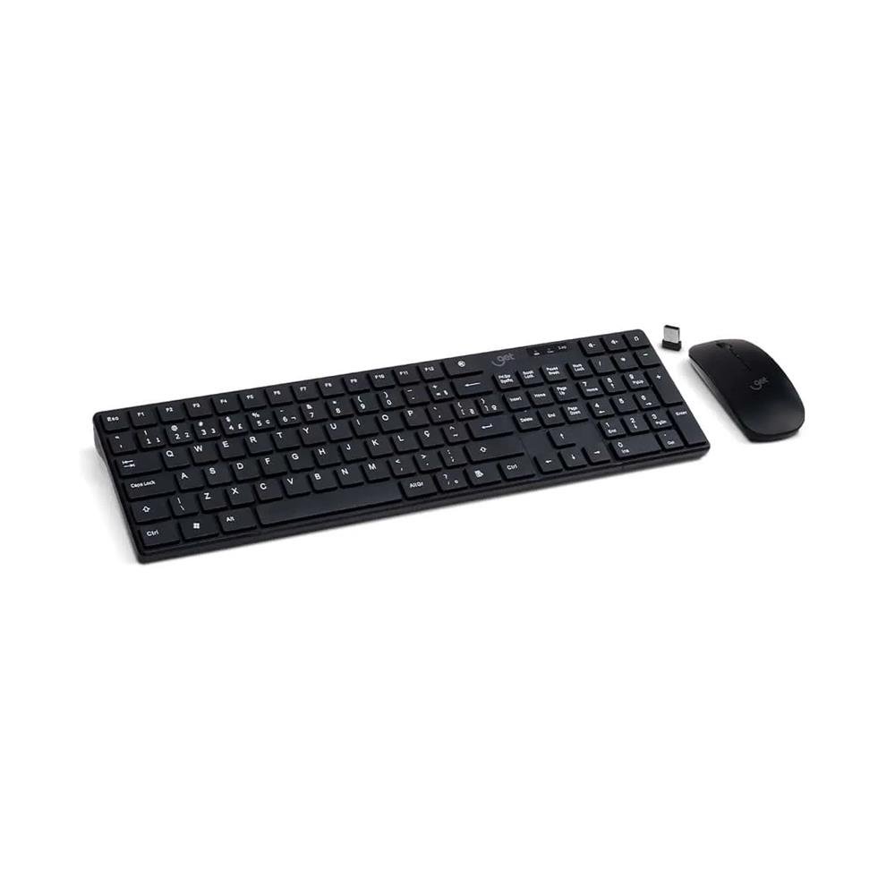 Teclado E Mouse Sem Fio Get Compact