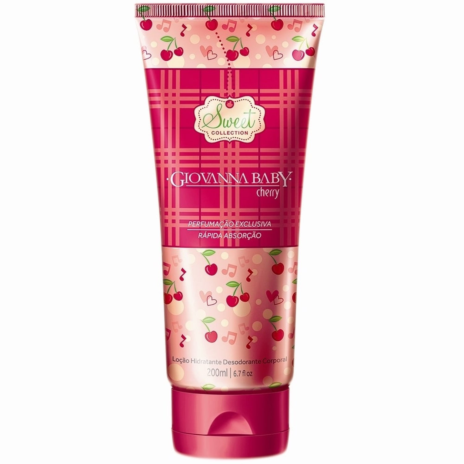 Desodorante Hidratante Giovana Baby Cherry 200ml