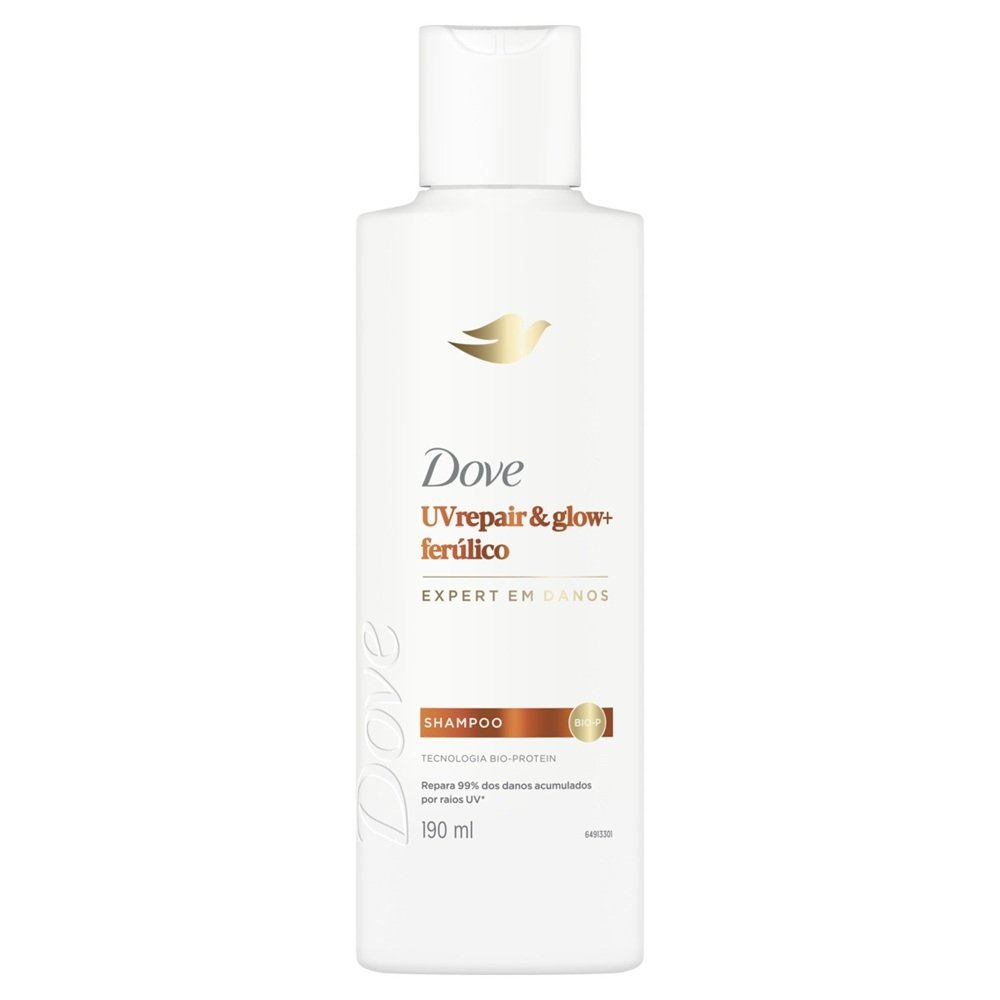 Shampoo Dove UV Repair e Glow + Ferúlico 190ml