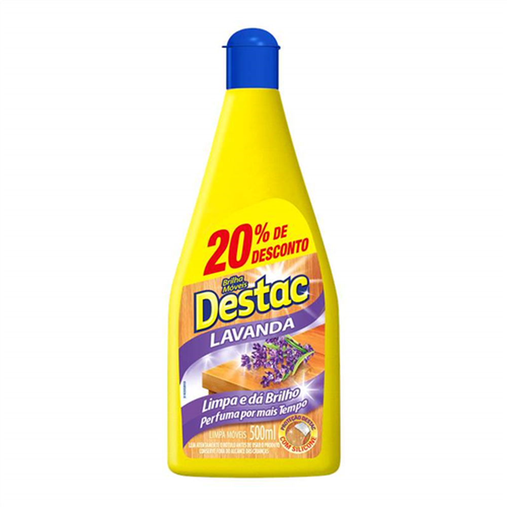 (P)Destac Brilha Moveis 500ML Preco Especial-Un/1