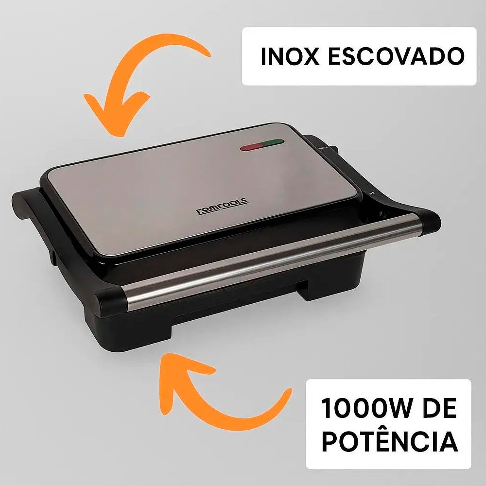 Sanduicheira Grill Eletrica Pressão 220V Ar0767 Startools