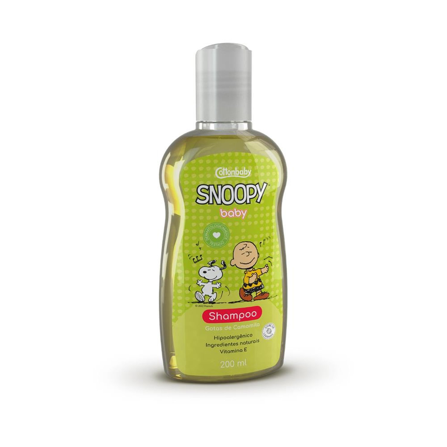 Shampoo De Camomila Snoopy 200Ml - Cottonbaby Snoopy